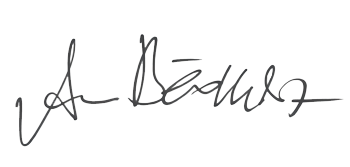 Achim Bednorz Signatur